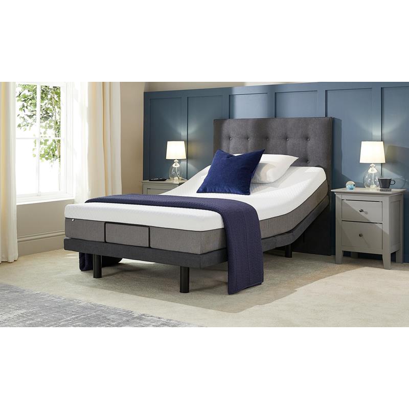 Adjustable bed frame king top